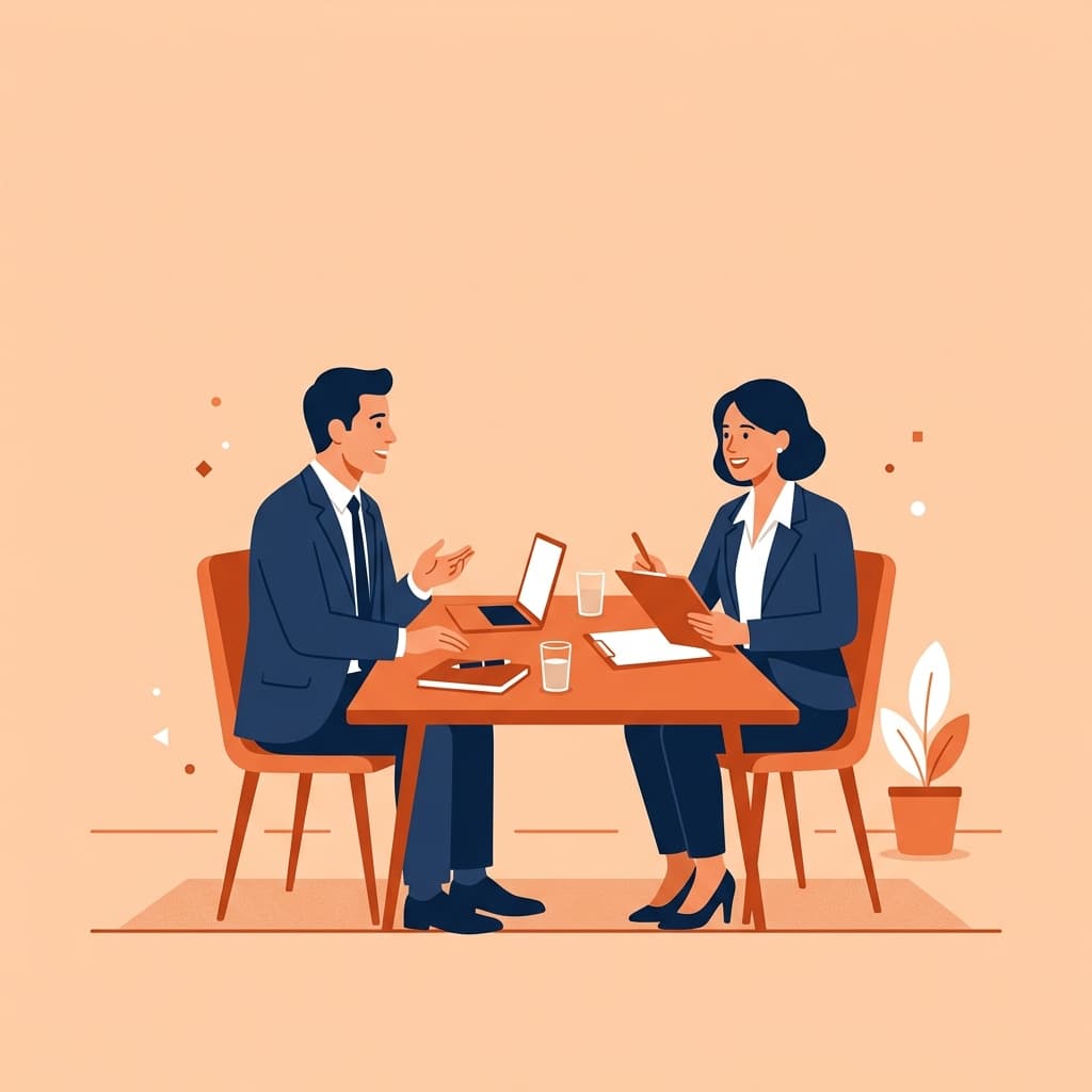 Interview Coaching Illustration